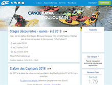Tablet Screenshot of cktoulousain.fr